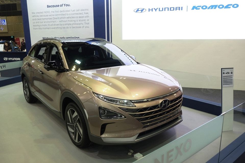 Hyundai mang đến nhiều mẫu xe điện tại triển lãm lần này