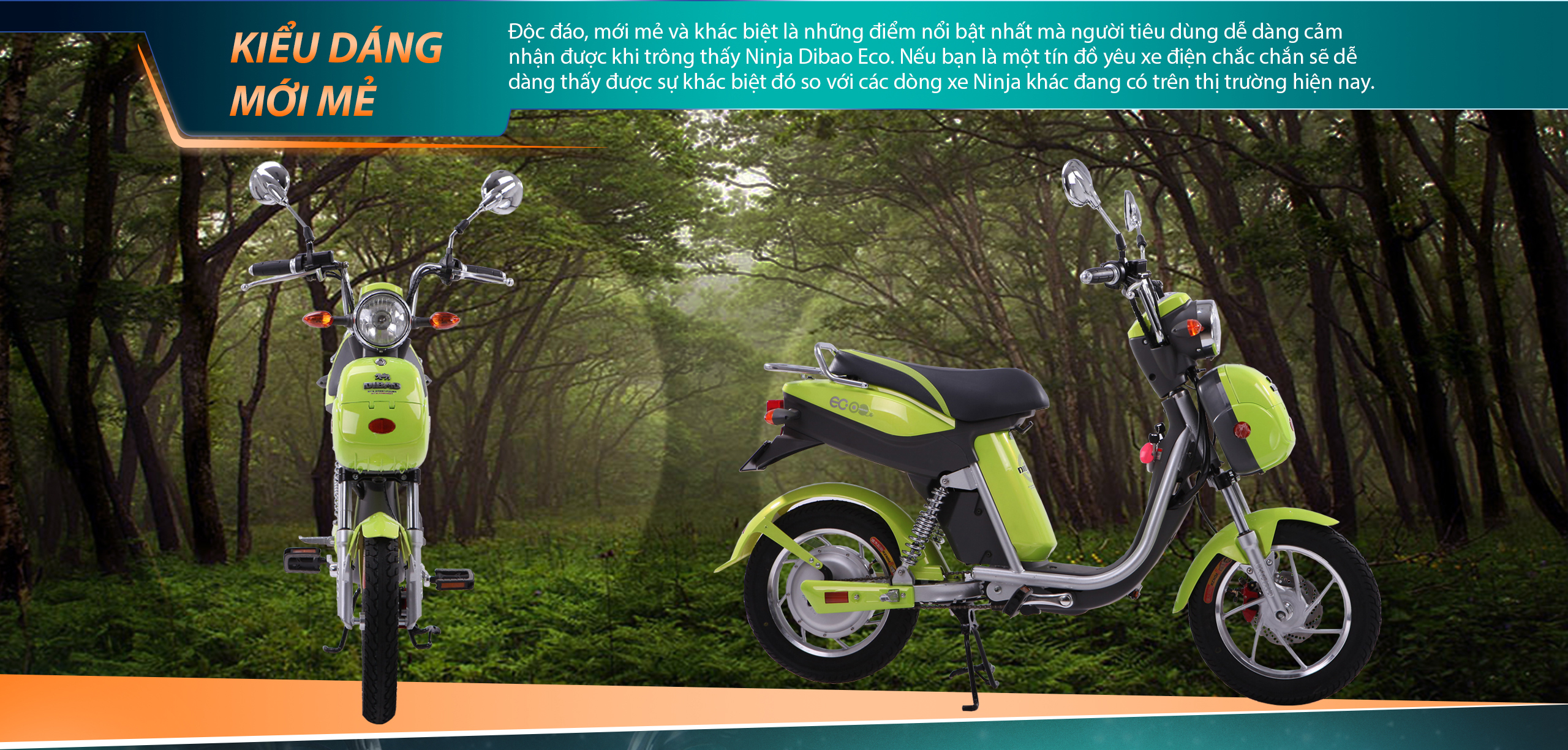 Xe đạp điện Nijia Dibao Eco