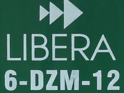 Logo và thông số Ắc quy xe đạp điện Libera 12V-12Ah 