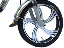 bánh trước Xe đạp điện Bmx Inox 18 inch