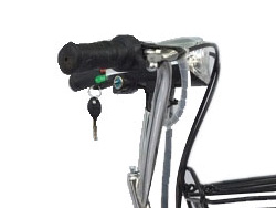 tay lái xe đạp điện bmx khung sơn vành 18 