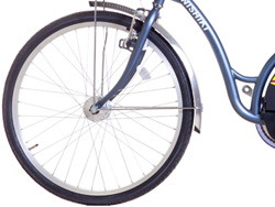 bánh trước Xe đạp điện trợ lực Nishiki 26inh