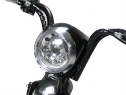 Đèn pha Xe đạp điện Osakar 133 12A với hệ thống đèn led có khản năng chiếu sáng cao