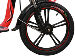 Bánh trước Xe đạp điện Hkbike Zinger Color với nhiều tính năng