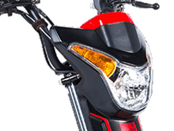 đèn pha xe máy điện hkbike top class siêu sáng