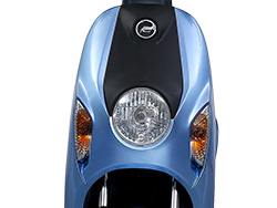 Đèn pha Xe máy điện Honda Q2 với khả năng chiếu sáng tuyệt vời