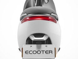 Đèn hậu Xe máy điện Ecooter E1 S với thiết kế tinh tế