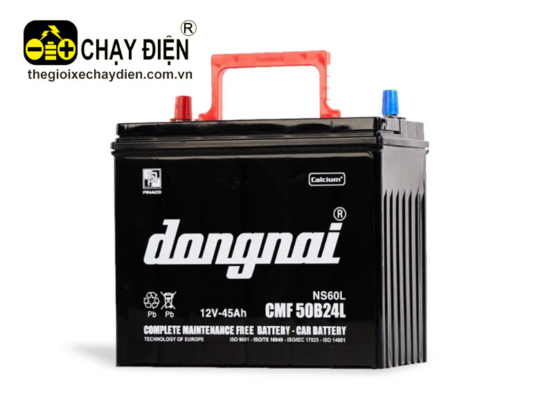 Ắc quy Đồng Nai CMF 50B24L  cọc nhỏ