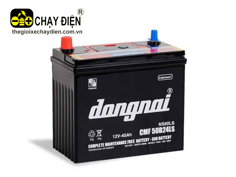 Ắc quy Đồng Nai CMF 50B24LS cọc lớn