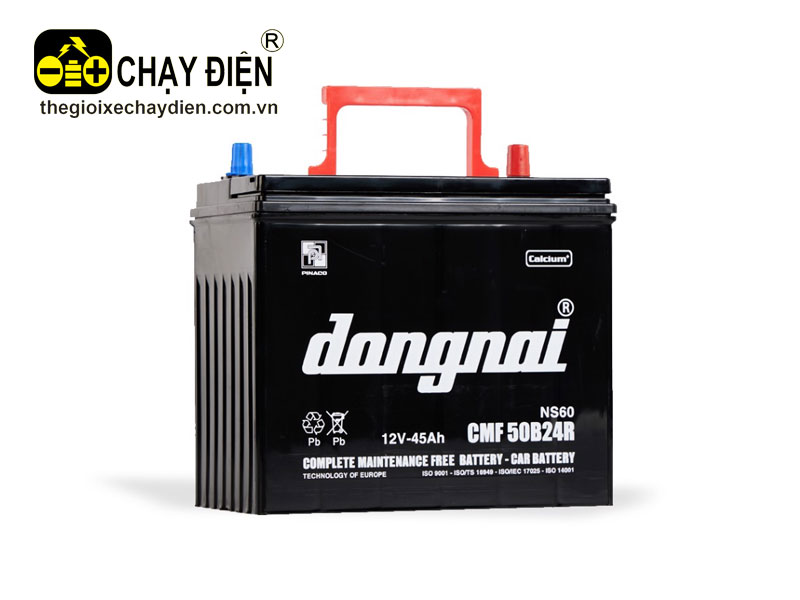 Ắc quy Đồng Nai CMF 50B24R  cọc nhỏ
