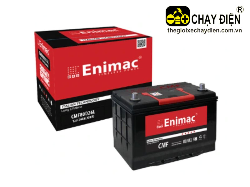 Ắc quy Enimac 80D26L CMF