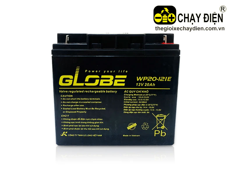 Ắc quy GLOBE WP20-12IE