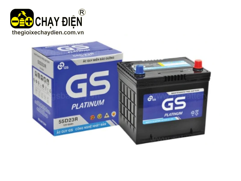 Ắc quy GS 55D23R MF