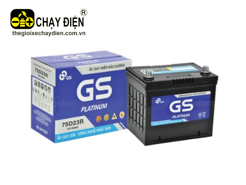 Ắc quy GS 75D23R MF