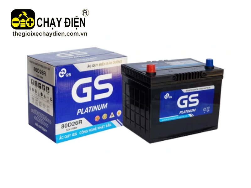 Ắc quy GS 80D26R MF