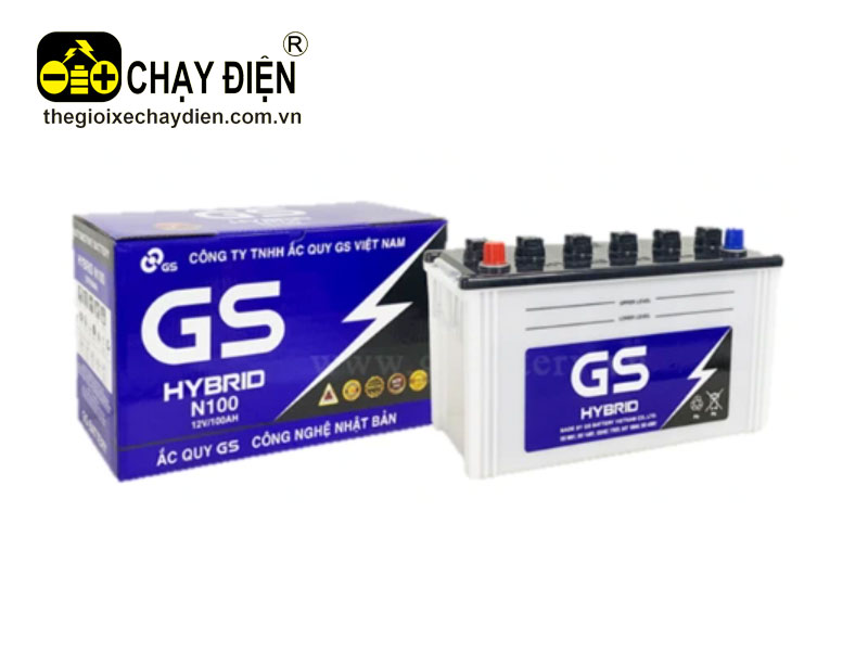 Ắc quy GS HYBRID N100