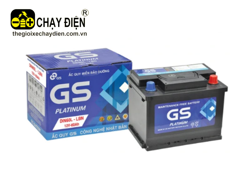 Ắc quy GS MF DIN60L-LBN
