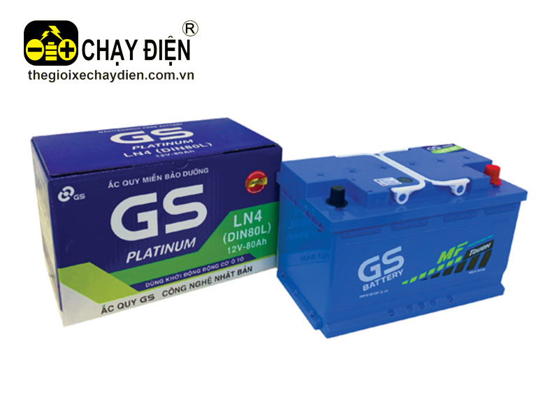 Ắc quy GS MF LN4 DIN80L