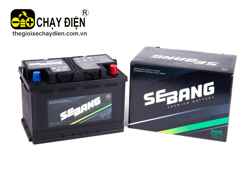 Ắc quy SEBANG AGM 70 L3
