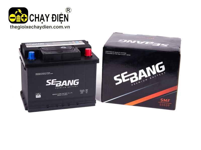 Ắc quy SEBANG SMF DIN55 55559