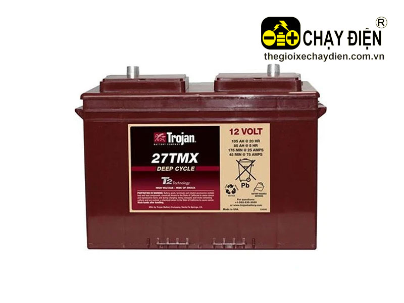 Ắc quy Trojan 12V 105AH 27TMX