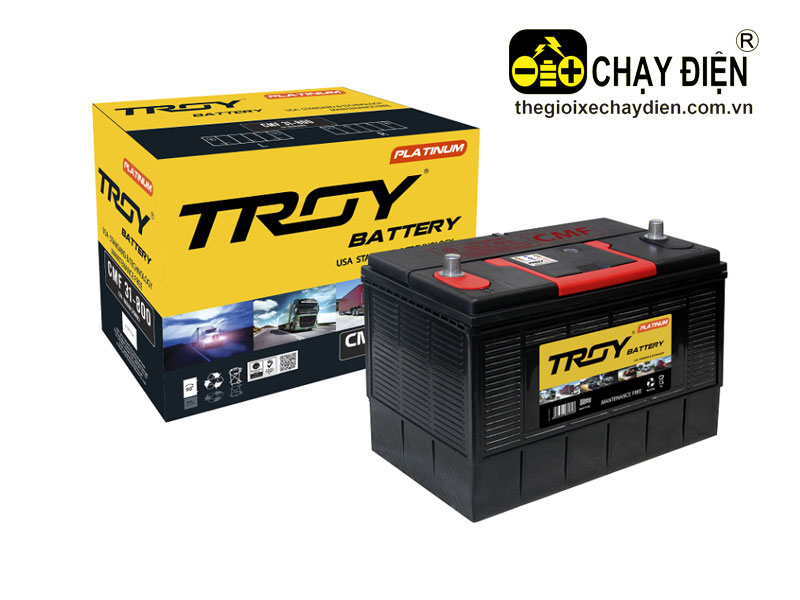 Ắc quy TROY CMF 31800  cọc chì