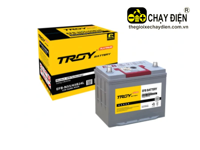 Ắc quy TROY EFB N55 - 65B24L