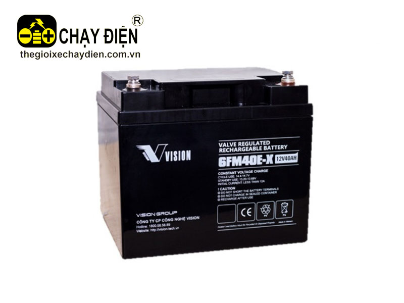 Ắc quy Vision 6FM40E-X