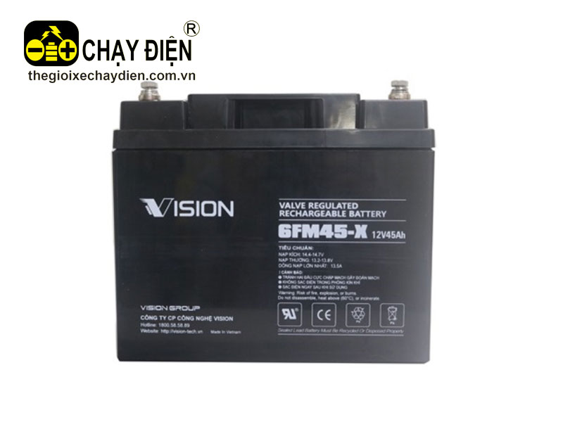 Ắc quy VISION 6FM45-X