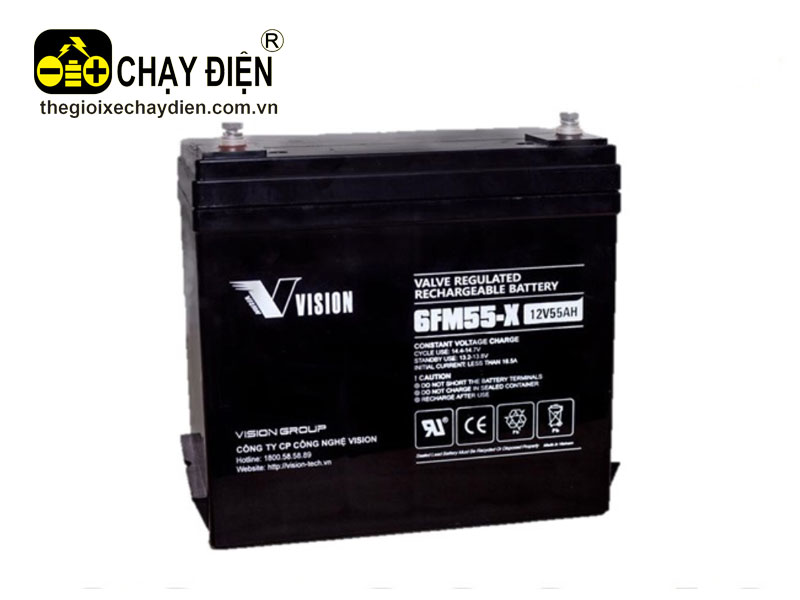 Ắc quy VISION 6FM55-X