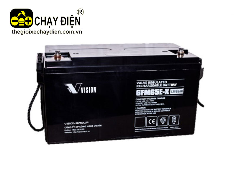 Ắc quy VISION 6FM65E-X