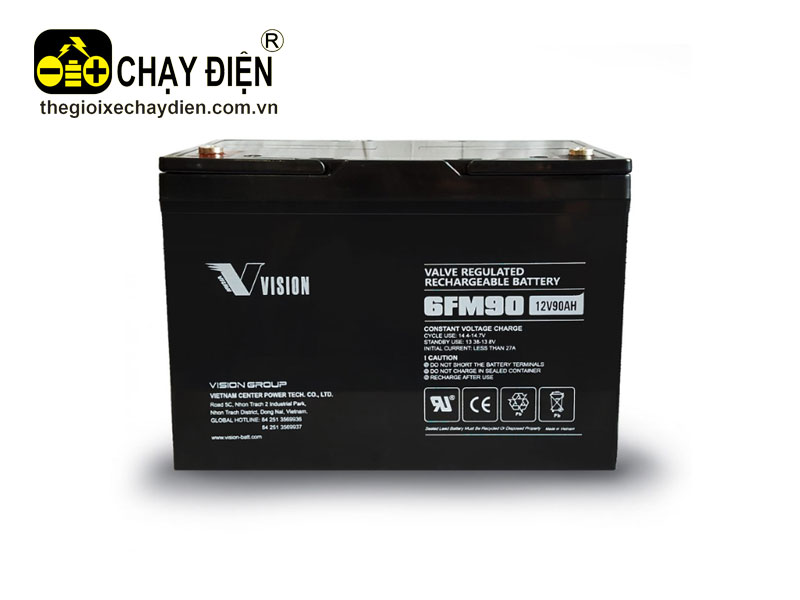 Ắc quy VISION 6FM90E-X