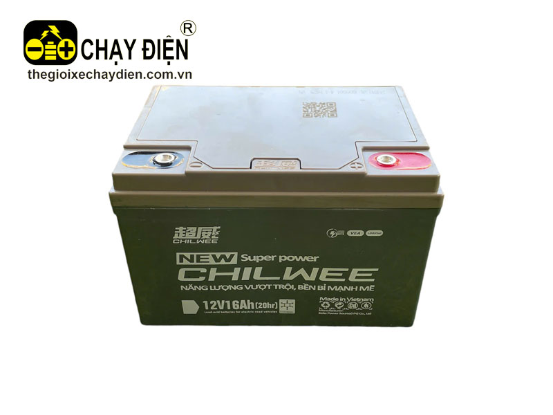 Ắc quy xe đạp điện Chilwee FMT 12V16AH