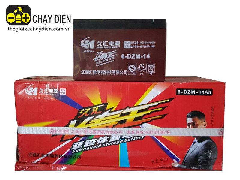 Ắc quy xe đạp điện Cửu Hội