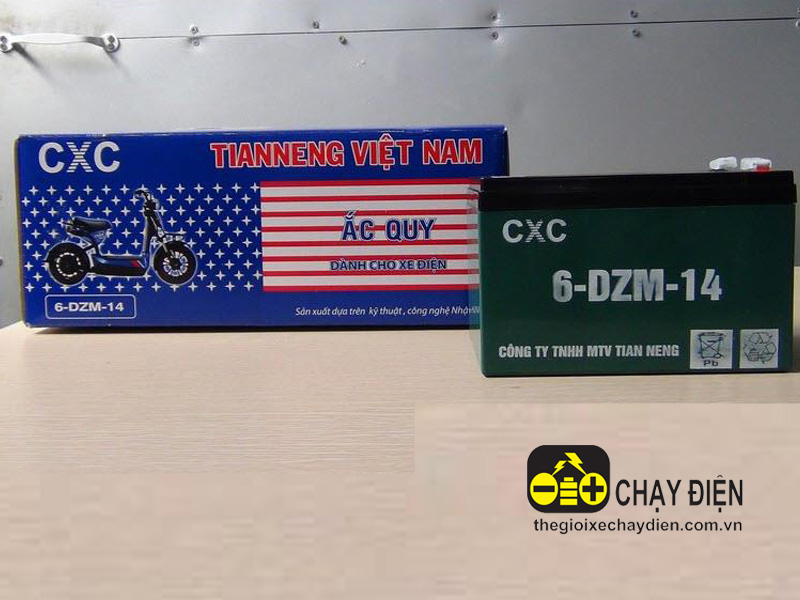 Ắc quy xe đạp điện Cxc