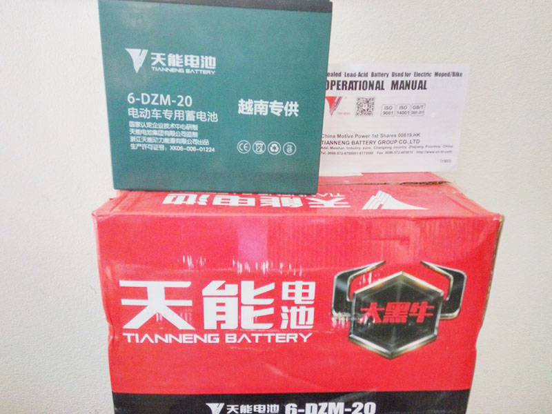 Ắc quy xe đạp điện DTP Hải Dương