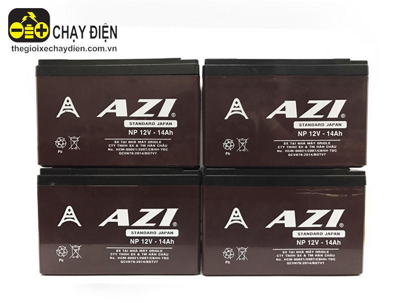 Ắc quy xe đạp điện DTP Hoàng Mai