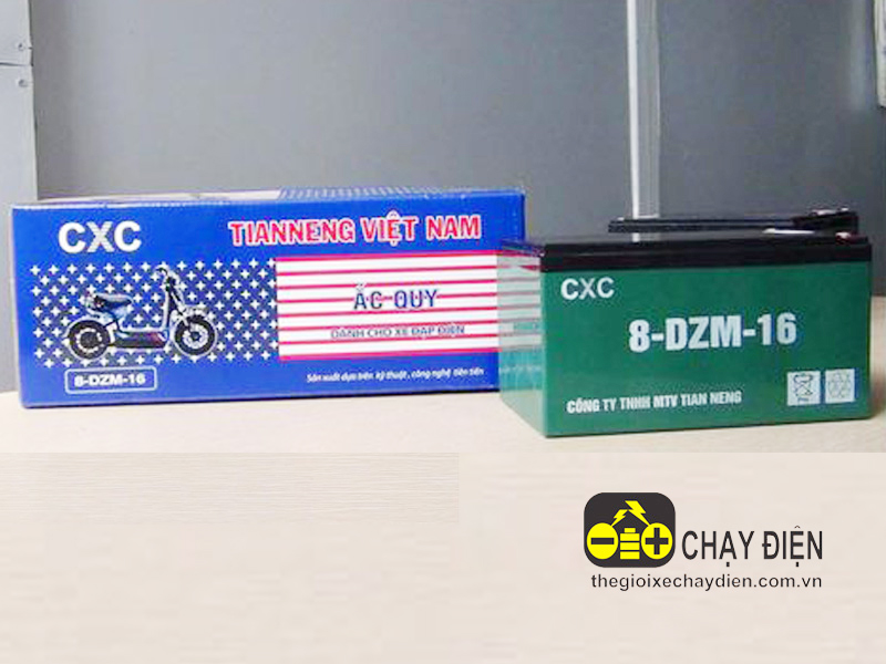 Ắc quy xe đạp điện Nijia Cộng Hòa