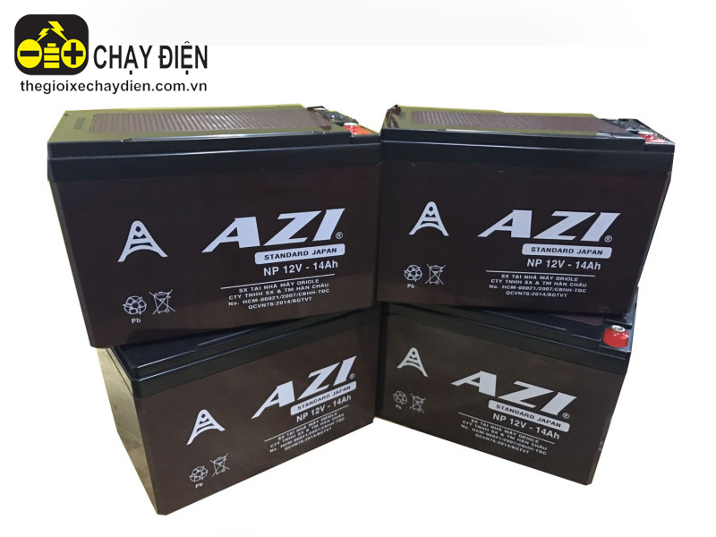 Ắc quy xe đạp điện Yamaha Thái Bình