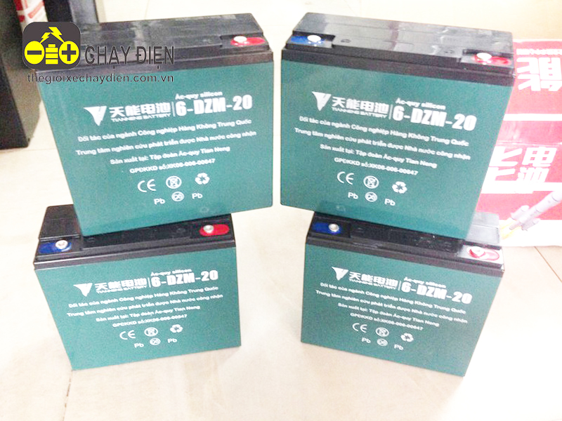 Ắc quy xe đạp điện Yamaha Vinh