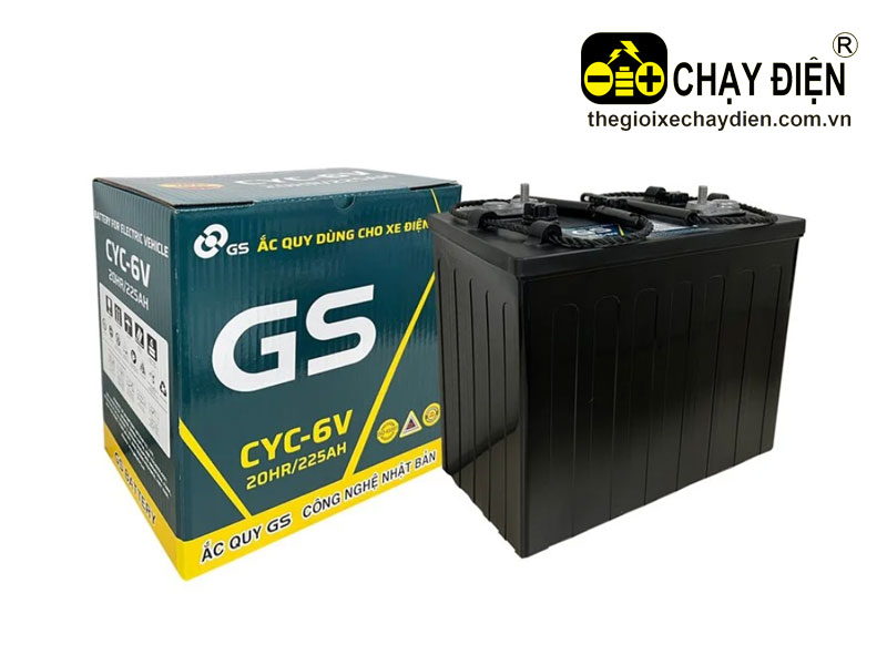 Ắc quy xe điện GS CYC-6V