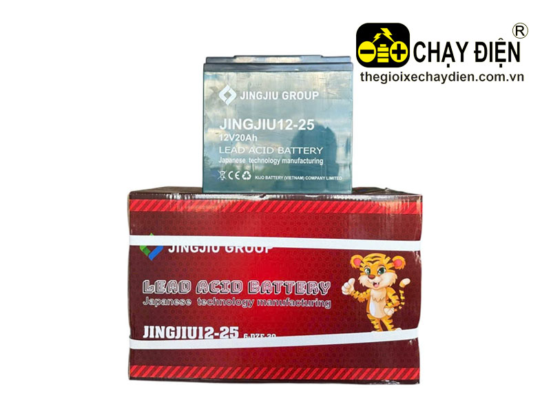 Ắc quy xe điện Jingjiu 12V 25Ah