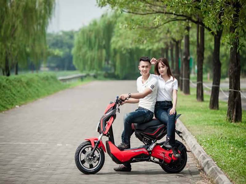 Ắc quy xe máy điện hãng Huyndai