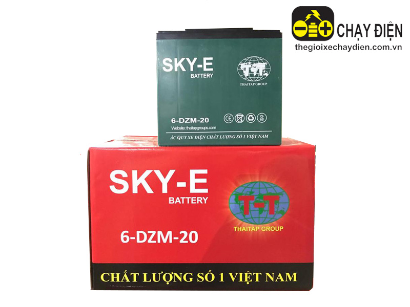 Ắc quy xe máy điện SKY-E 12V-20Ah