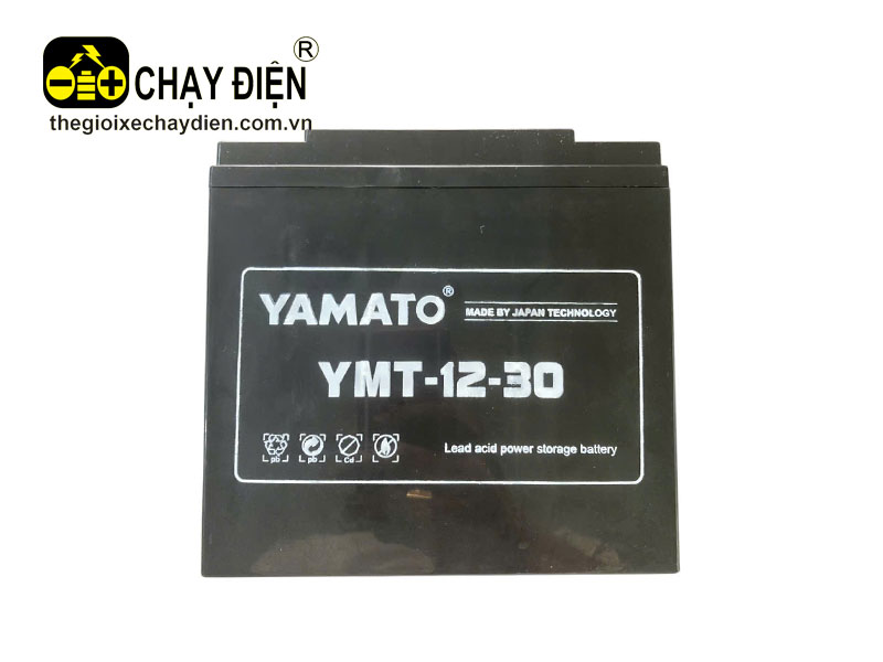 Ắc quy xe máy điện Yamato 12V30Ah