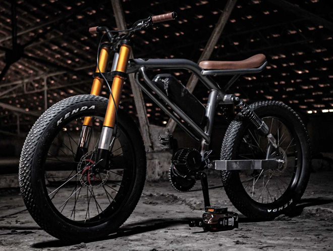 Aevonbikes khoe xe đạp điện Le Cafe Racer 50 km/h tại Triển lãm xe đạp Châu Âu