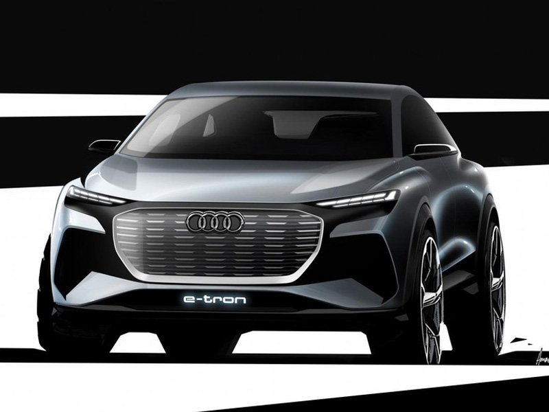 Audi Q4 e-tron Concept mới sẽ được ra mắt toàn cầu vào ngày 5/3/2019