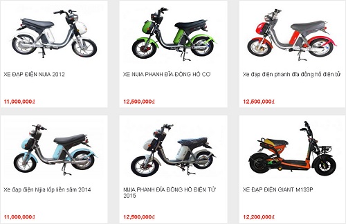 Bán sỉ xe đạp điện quận Gò Vấp