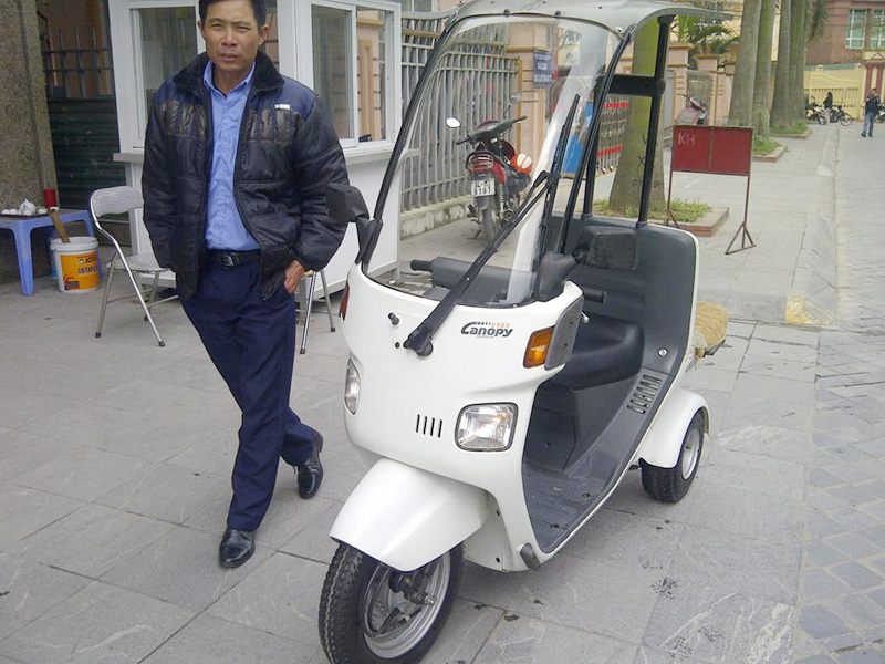 Bán xe điện 3 bánh 2 chỗ ngồi tại Hậu Giang