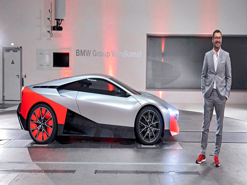 BMW công bố xe điện 'BMW Vision M NEXT' trông giống như chiếc xe thể thao i8